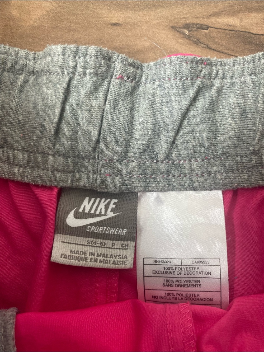 Nike Women's Hot Pink & Old Navy Magenta Athletic Shorts - Picture 2 of 3